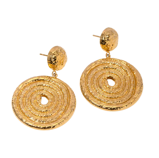 Pendientes espiral grandes - Cenit