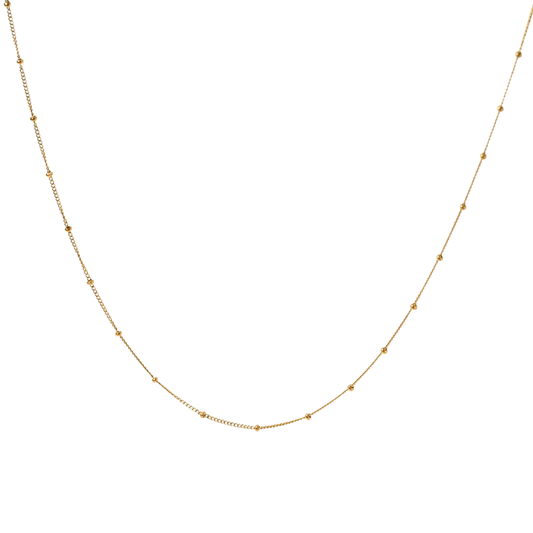 Collar fino dorado Duna