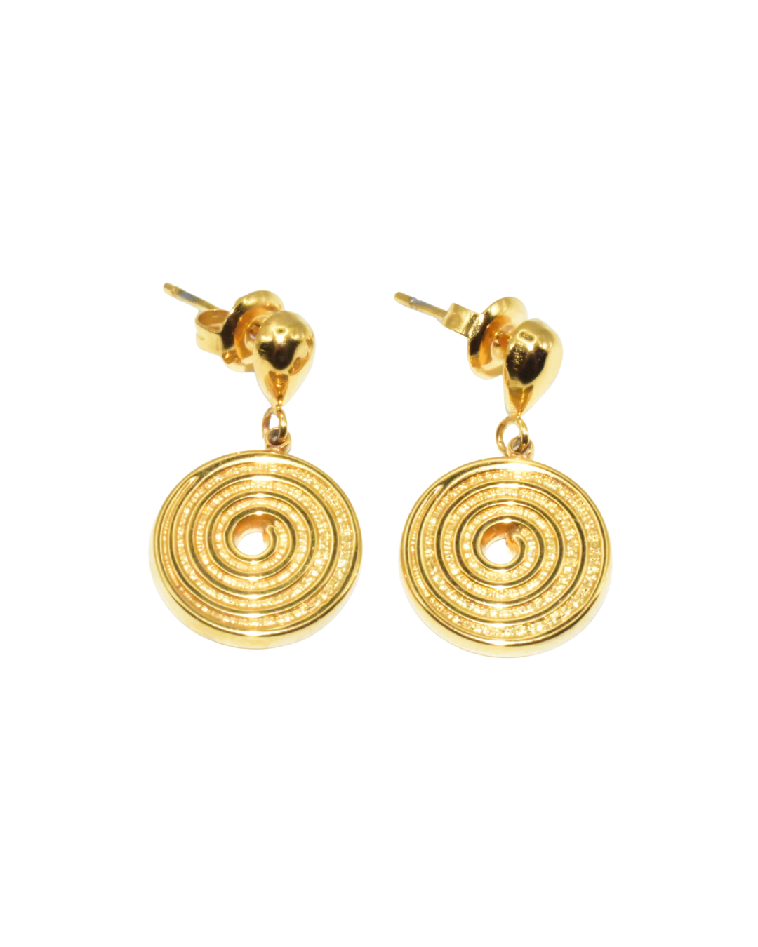 Pendientes espiral pequeños - Aura