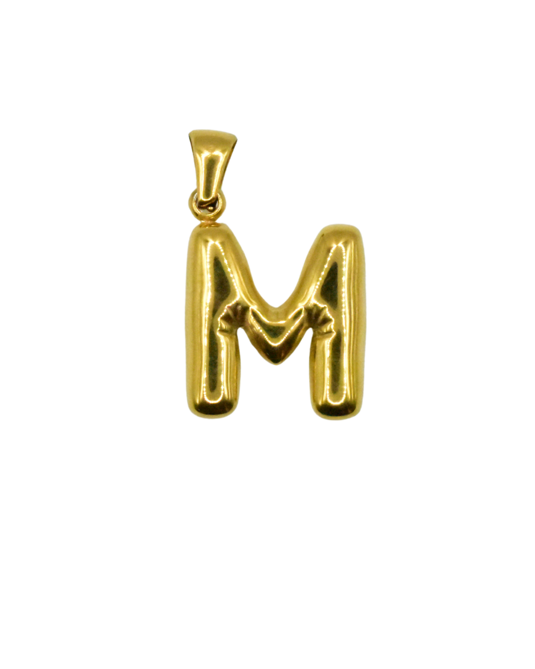 Charm letra inicial dorado, idea de regalo personalizado de Auredune