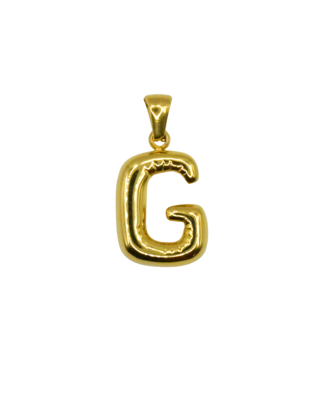 Charm letra inicial con baño de oro de 18k, regalo personalizado de Auredune
