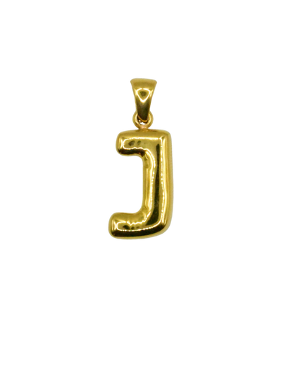 Charm inicial personalizable con la letra elegida, joyería dorada Auredune